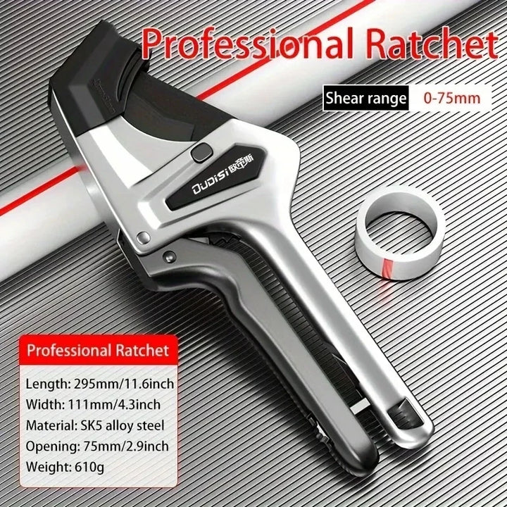 Water-Resistant PVC Pipe Cutter Tool - Multi-Purpose Garden Tool for Plastic &amp; Rubber Tubing