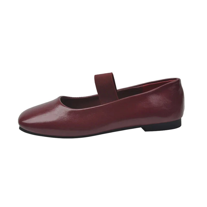 Supportive Women’s Ballet Flats - Square Toe Mary Jane