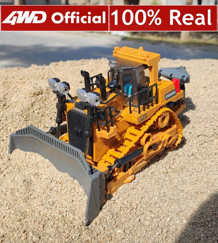 Remote Control Excavator Toy 4x4 Durable Alloy Construction Vehicle TikTok Viral Fall 2025 Kids Gift