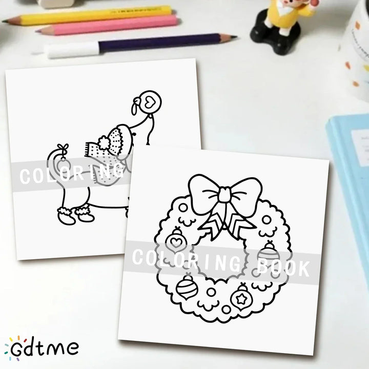 colouring Book For Adults Cozy Christmas Theme Easy Relaxing Holiday colouring Pages Gift Idea 2025