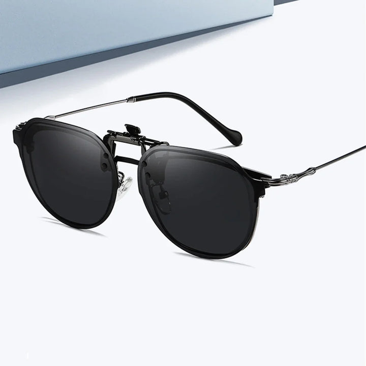 Clip-On Sunglasses Polarized UV400 Flip Up Clip Night Vision Clip Universal Goggles For Driving And Fishing Summer 2026