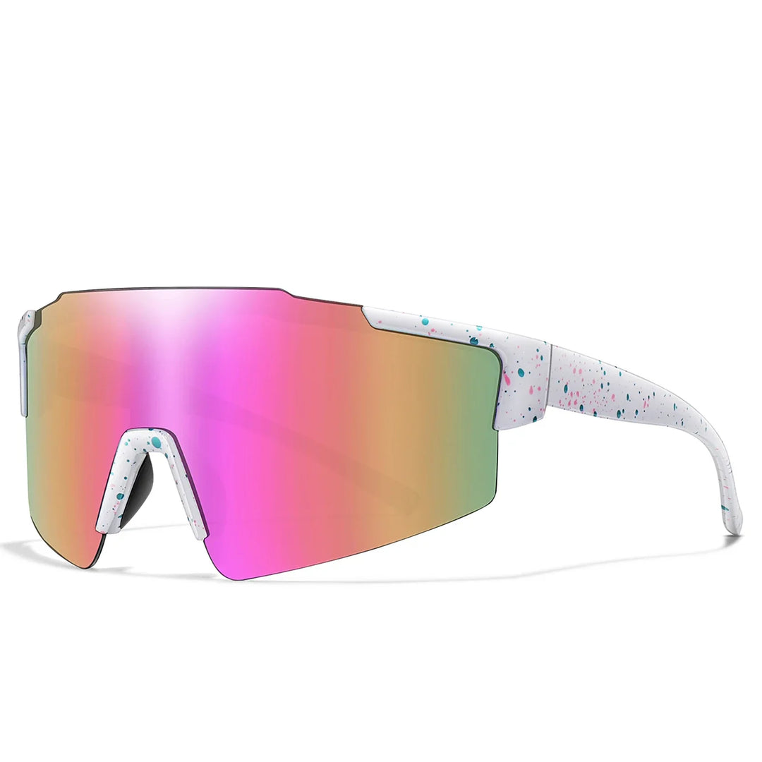 Lightweight unisex sports sunglasses – UV400 polycarbonate lenses, cycling, running, fishing