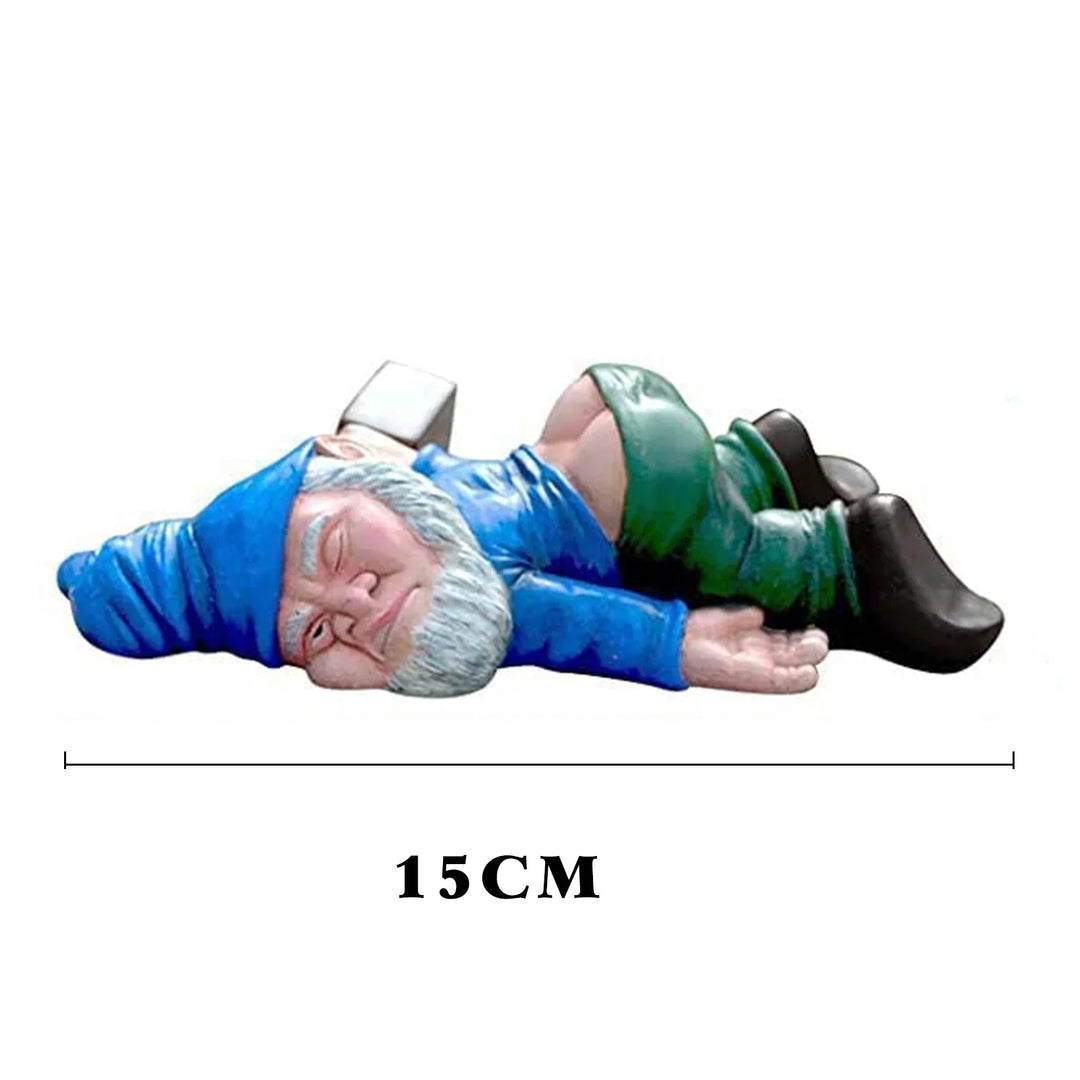 Resin Garden Statue Gnome Ornament For Yard Patio Lawn Decor Outdoor Holiday Decoration
