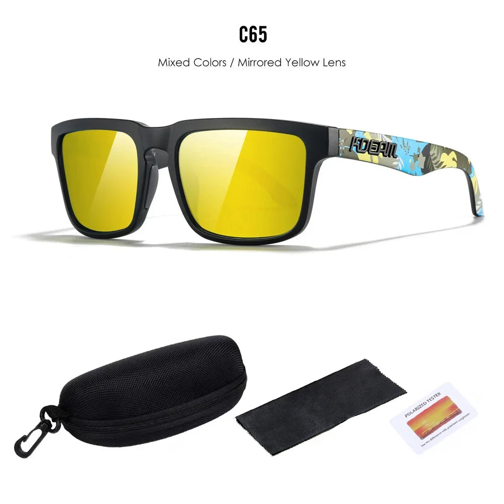 Polarized Sunglasses Unisex Outdoor Eyewear Summer 2026 Trend Mirror Lens Lightweight UV Protection Gift Idea