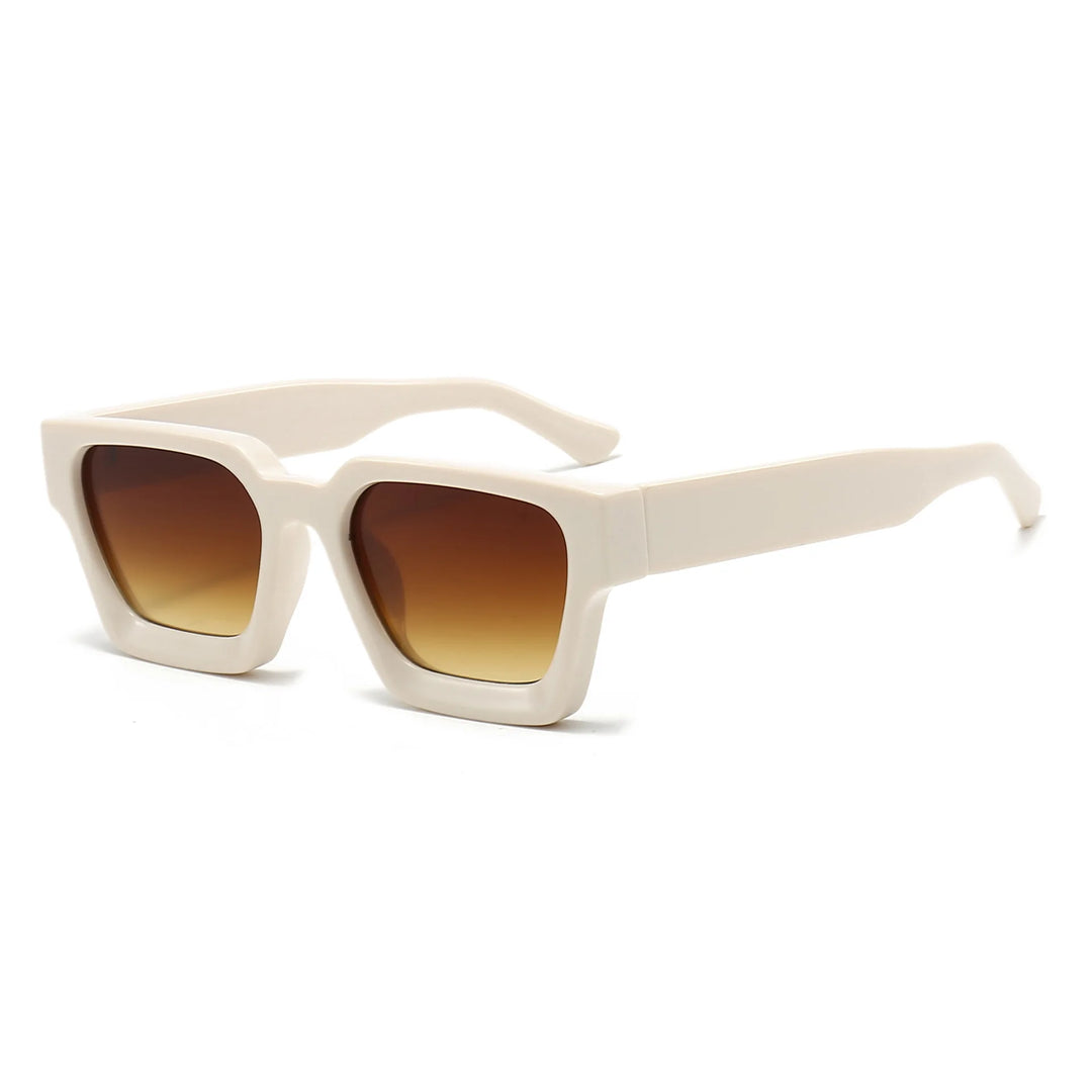 Sunglasses Square Frame Retro Unisex Shades Fall 2026 Trend UV400 Protection Gift