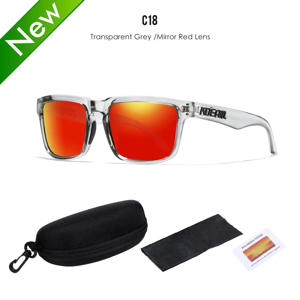 Polarized Sunglasses Unisex Outdoor Eyewear Summer 2026 Trend Mirror Lens Lightweight UV Protection Gift Idea