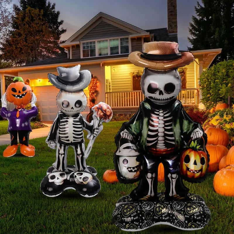 Halloween Balloons Giant Foil Standee Party Decor 2025