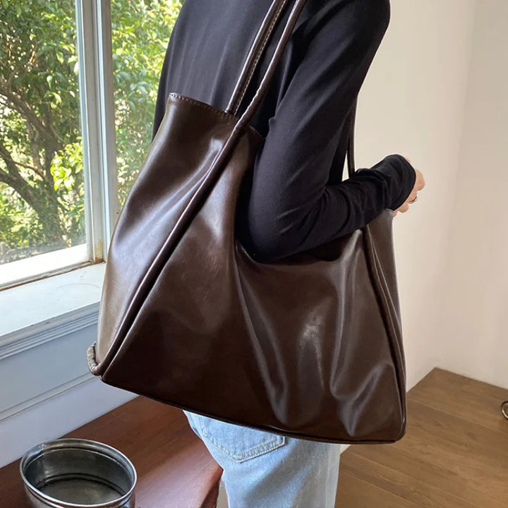 Tote Bag Texture Large Capacity Everyday Carry, Commuting Friendly Autumn Winter 2026 Trend