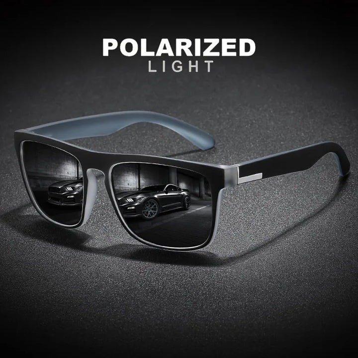 Polarized Sunglasses Three Pack Square Gradient Frames UV400 Anti Glare For Summer Travel Gift