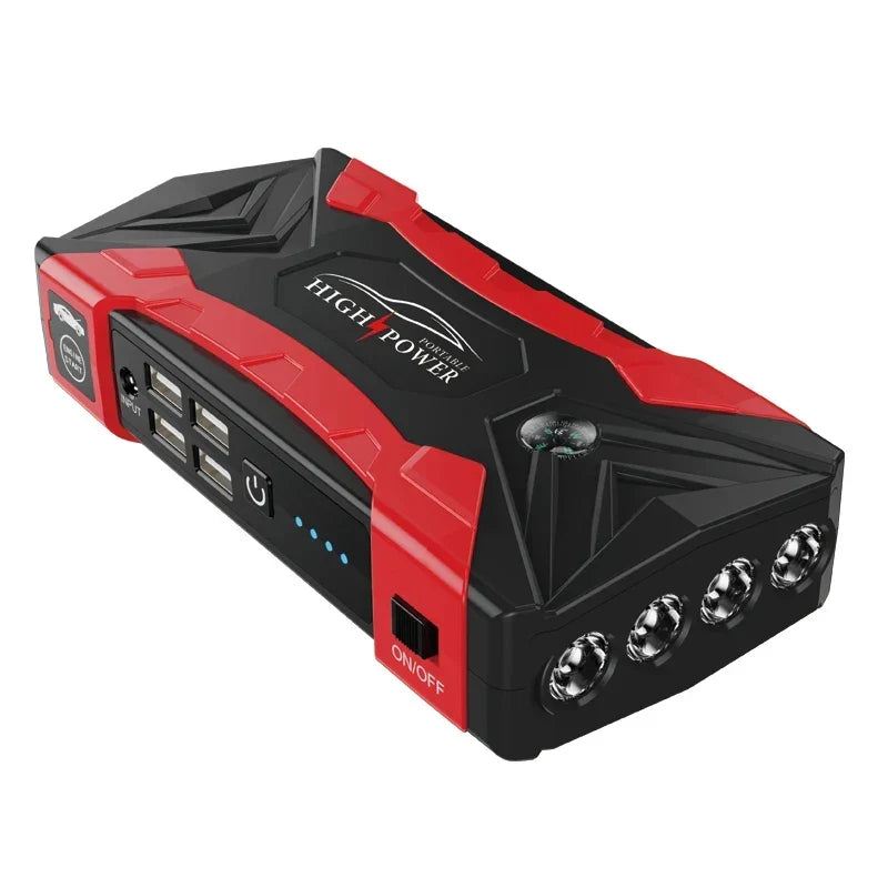 Car Jump Starter Multi Function Portable Power Bank 99800mAh 3000A Emergency Start USB Output Viral Fall 2025 Gift
