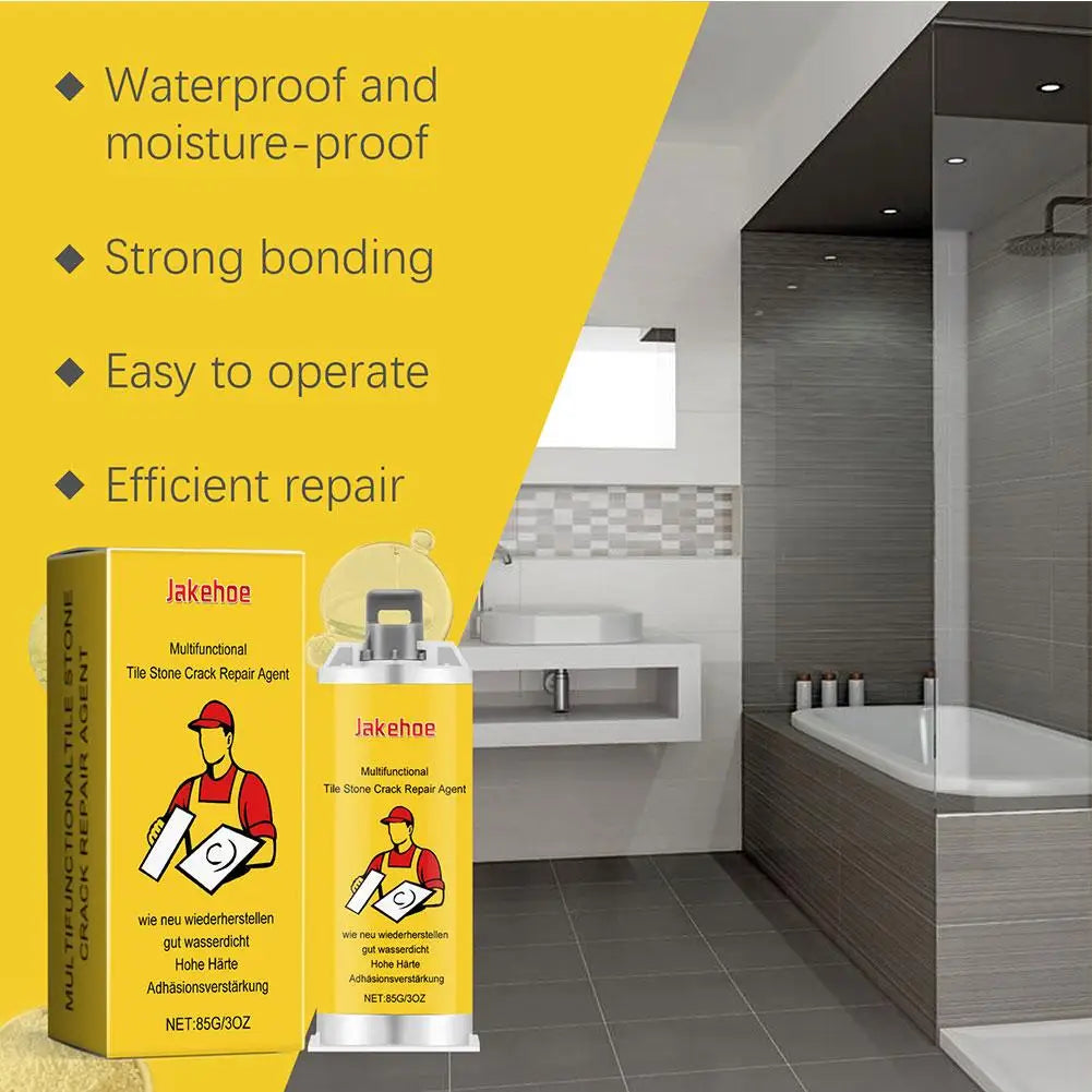 Tile Crack Repair Kit Silicone Sealant Multifunctional Tile Stone Repair Agent DIY Home Improvement Fall 2026