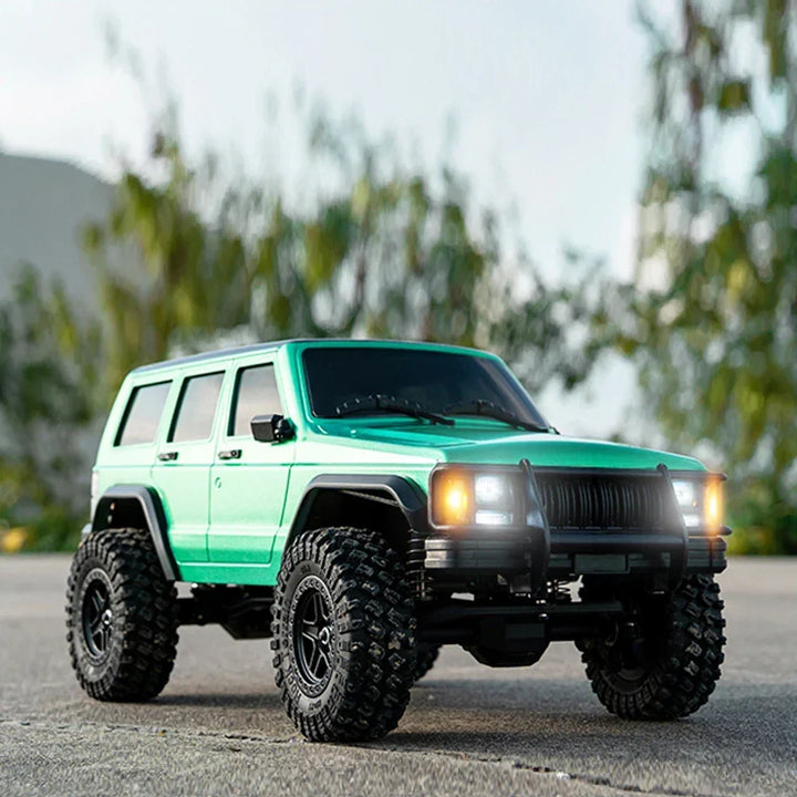 RC Car 1/18 Scale 4WD Off Road Crawler Toy Remote Control 2.4G With 40 Minute Run Time Fall 2025 Gift