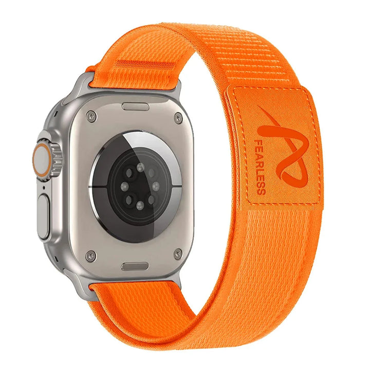 Nylon Trail Loop Apple Watch Band - Breathable Sport Strap for Ultra 3 2, Series 11 10 9 8 7 41-49mm