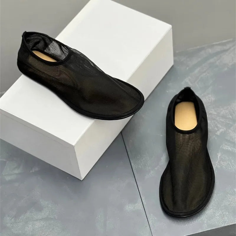 Breathable Women Mesh Ballet Flats - Slip On, For Summer