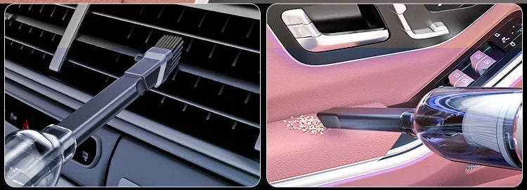 Car Vacuum Cleaner Wireless Mini Handheld Strong 6000mAh