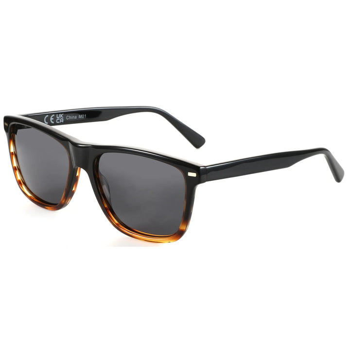 Polarized Sunglasses Square Acetate Frames UV400 Protection Unisex Classic Design