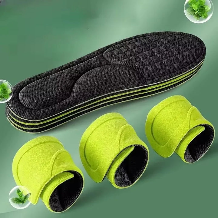 Memory Foam Orthopaedic Insoles 12 Pack Antibacterial Plantar Fascia Insole