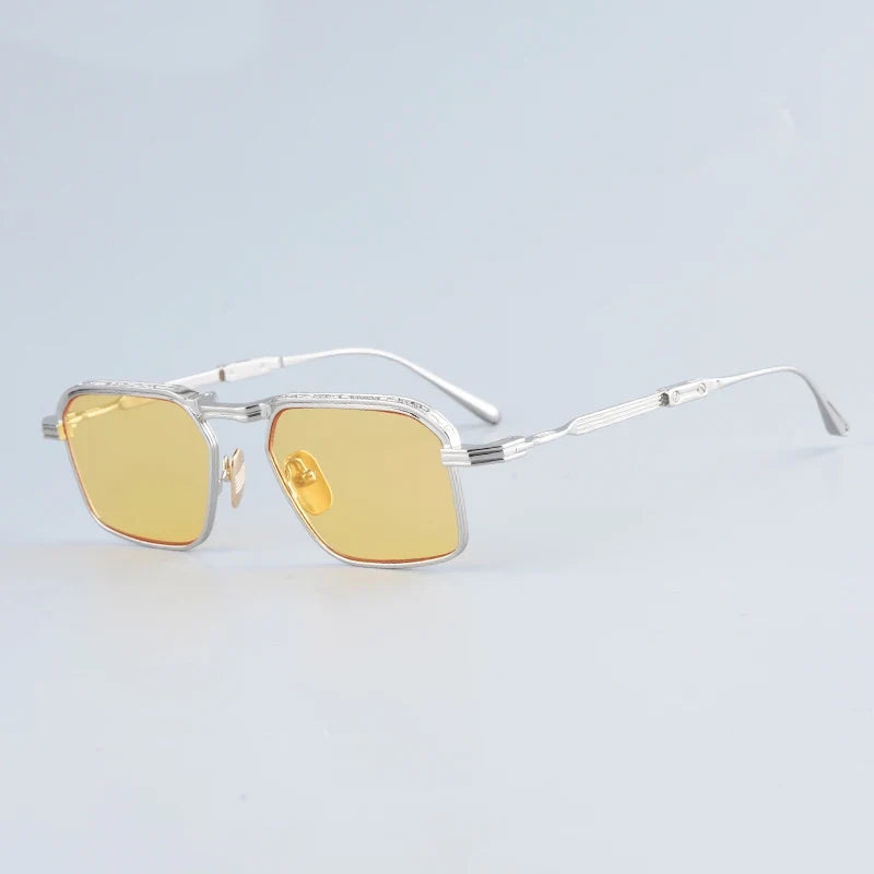 Foldable Sunglasses Square Frame UV400 Lenses Lightweight Eyewear Summer 2026 Trend