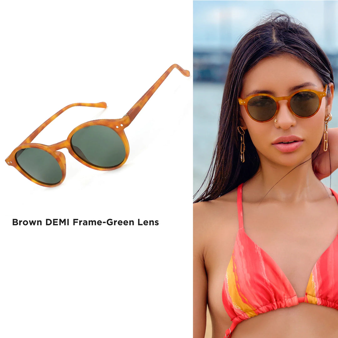 Polarized Sunglasses Round Retro Unisex Eyewear Summer 2026 Trend UV400 Protection