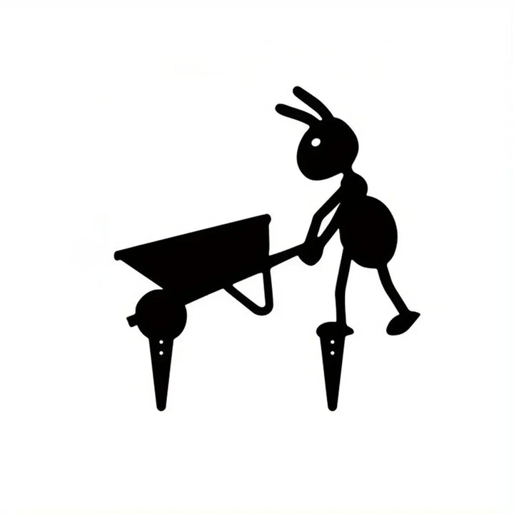 Ant Garden Decor Metal Yard Ants Garden Stakes Backyard Lawn Art TikTok Viral Summer 2026 Gift