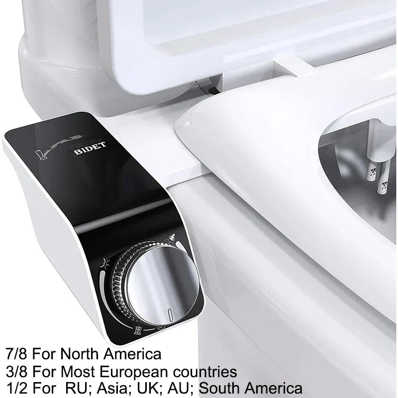 Bidet Toilet Seat Attachment Dual Nozzle Self Cleaning Non Electric Fall 2026 Home Upgrade