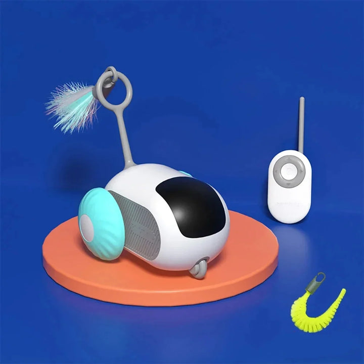 Smart Cat Toy 2 Modes Remote Controlled Car for Cats Dogs Interactive Playing Kitten Training Supplies