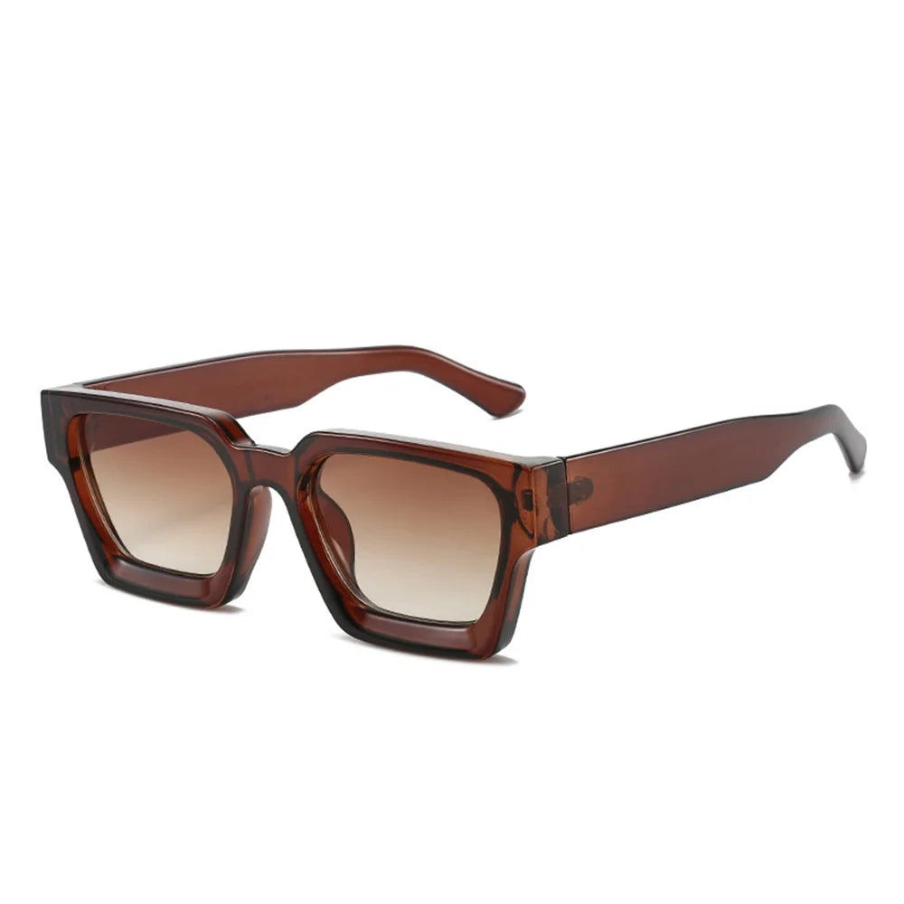 Sunglasses Square Frame Retro Unisex Shades Fall 2026 Trend UV400 Protection Gift