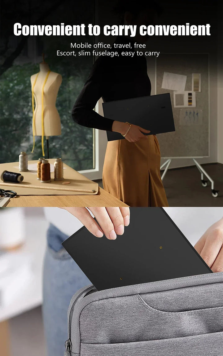 Portable Monitor 14 Inch 60Hz Travel Display With Speakers