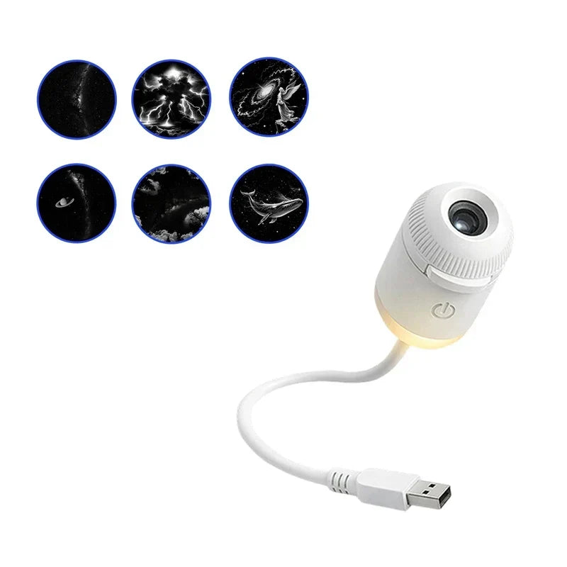 Galaxy Star Projector Night Light 2-in-1 Mood Lamp With Adjustable Brightness Viral Fall 2026 Gift