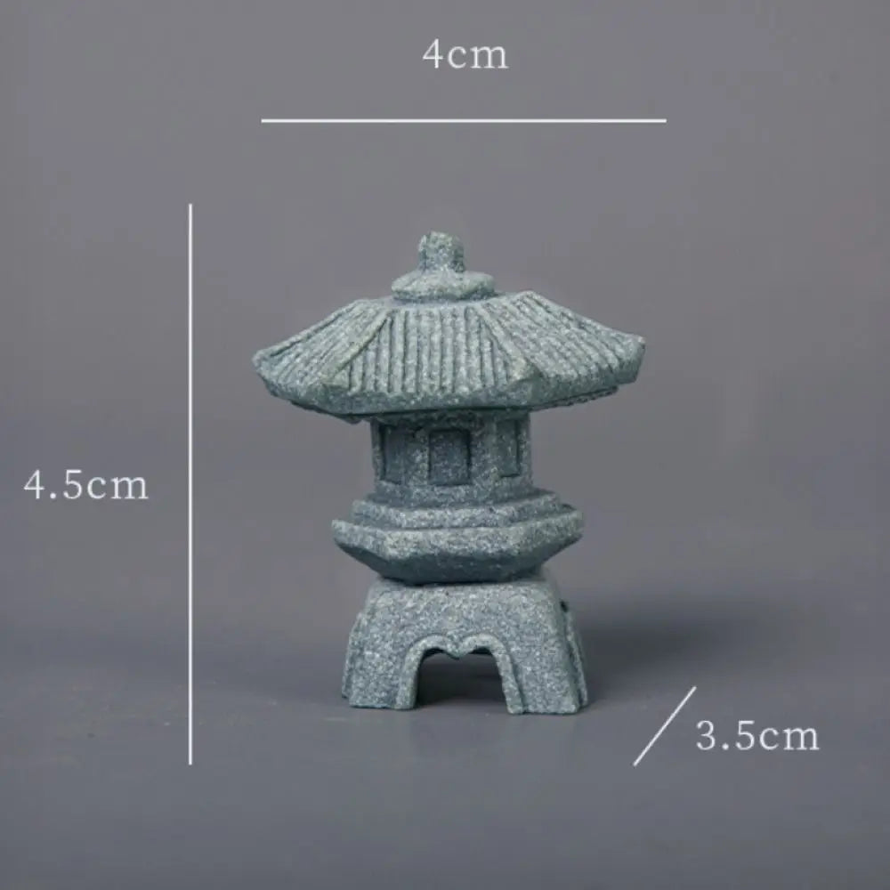 Pagoda Lantern Garden Statue Zen Yard Light Miniature Lamp for Micro Landscape Decor Fall 2026 Trend