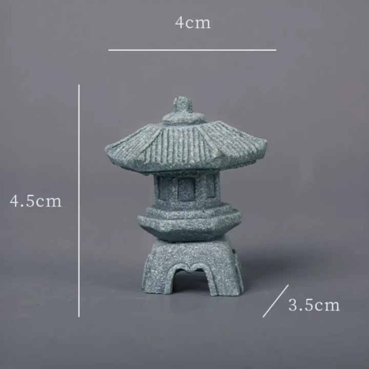 Pagoda Lantern Garden Statue Zen Yard Light Miniature Lamp for Micro Landscape Decor Fall 2026 Trend