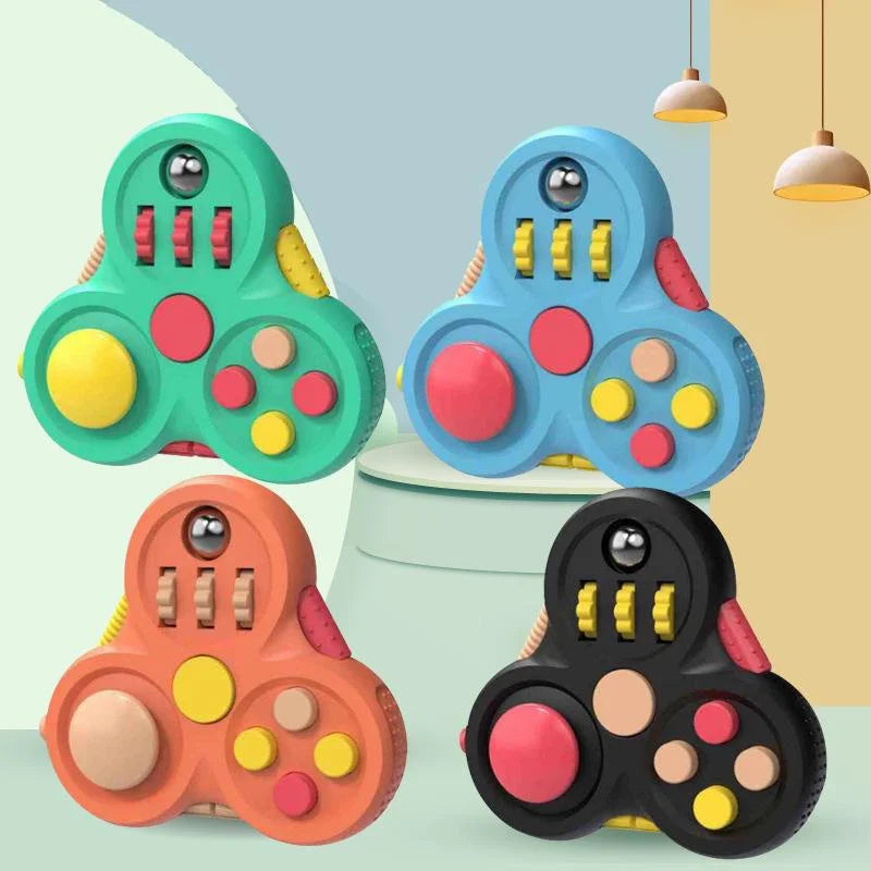 Fidget Toy Rotating Magic Spinner Calming Focus 2025