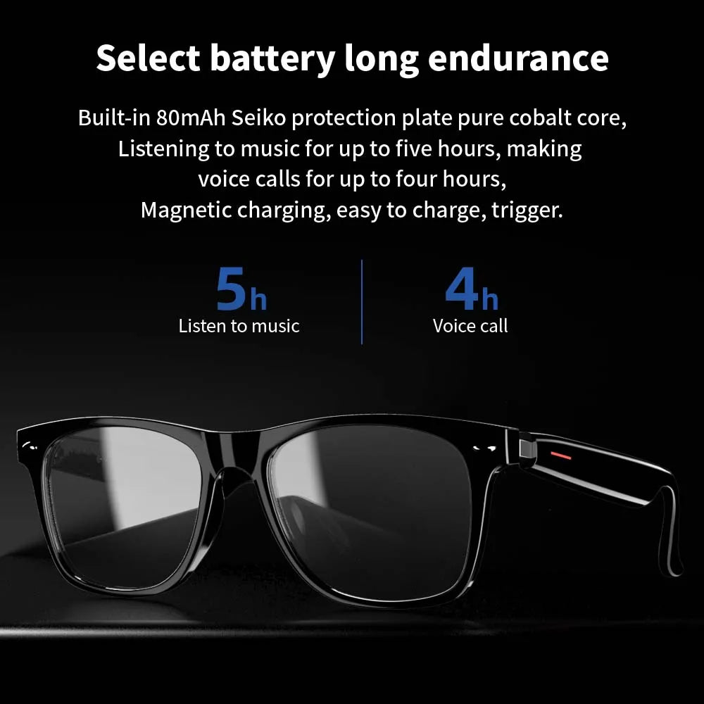 Smart Glasses Blue Light Polarized Audio Sunglasses
