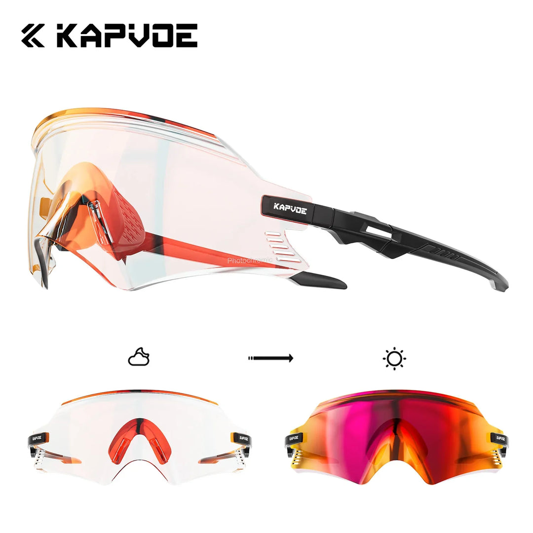 Photochromic Cycling Sunglasses Outdoor Eyewear Fall 2026 Trend UV400 Protection for Roads and Trails