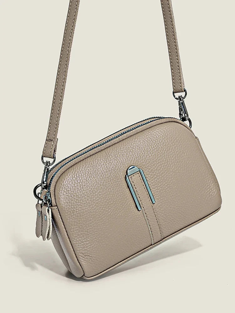 Genuine Leather Bag Crossbody Handbag For Women Fall 2026 Luxury Clutch Phone Bag Gift Idea
