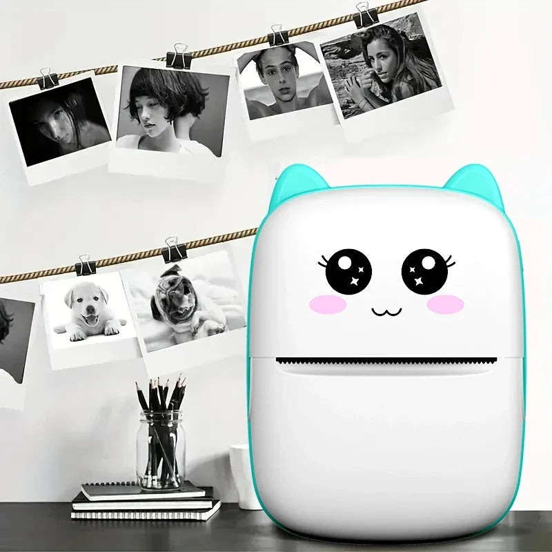 Mini Printer Thermal Ink-Free Portable Sticker Printer (Subscription option)