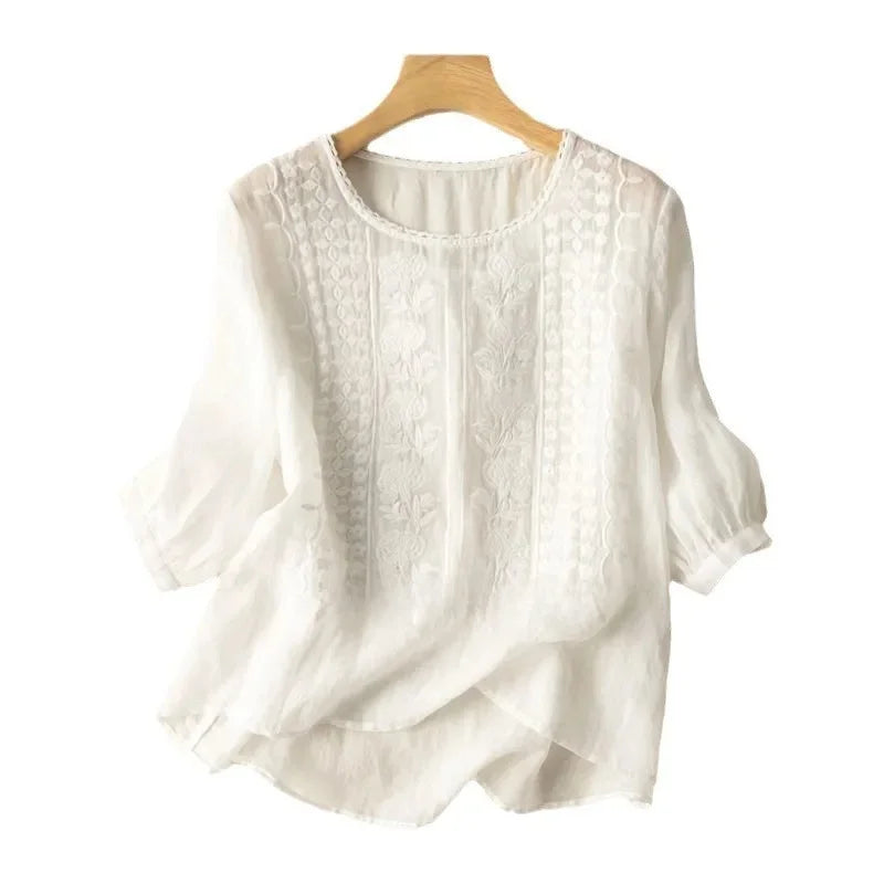 Elegant Embroidered Women&
