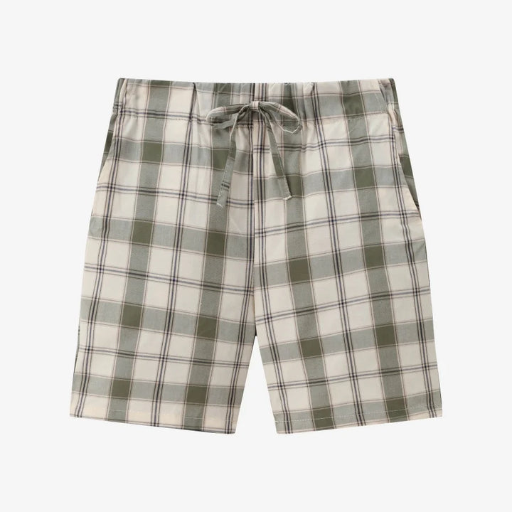Soft Unisex Kids’ Matching Outfits – Plaid Grid, Floral, 100% Cotton, Summer Casual Wear