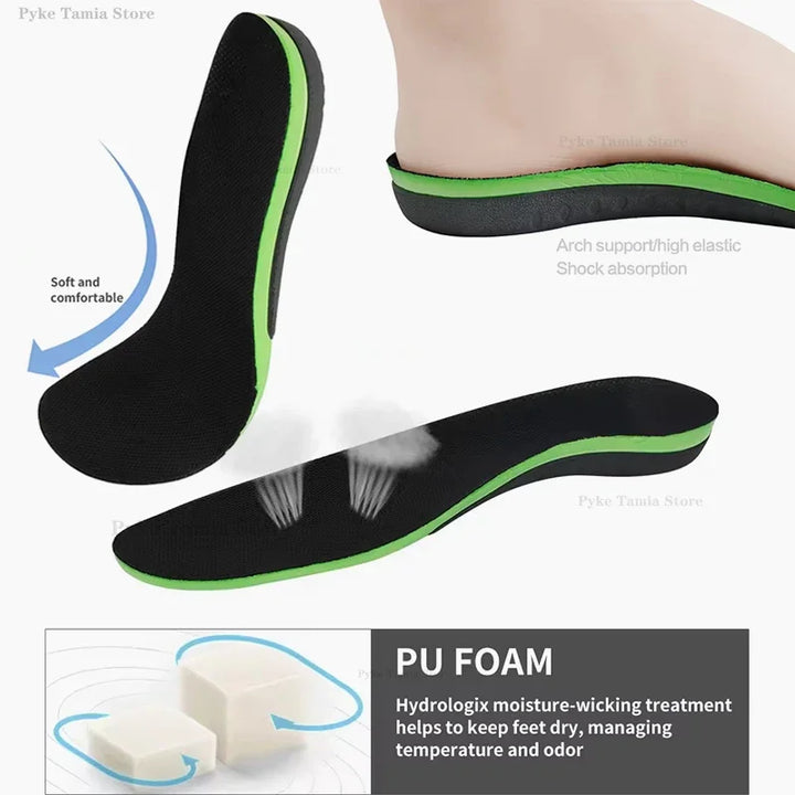 Orthopaedic Arch Support Insoles Thick Shock Absorption Plantar Fascia Insole