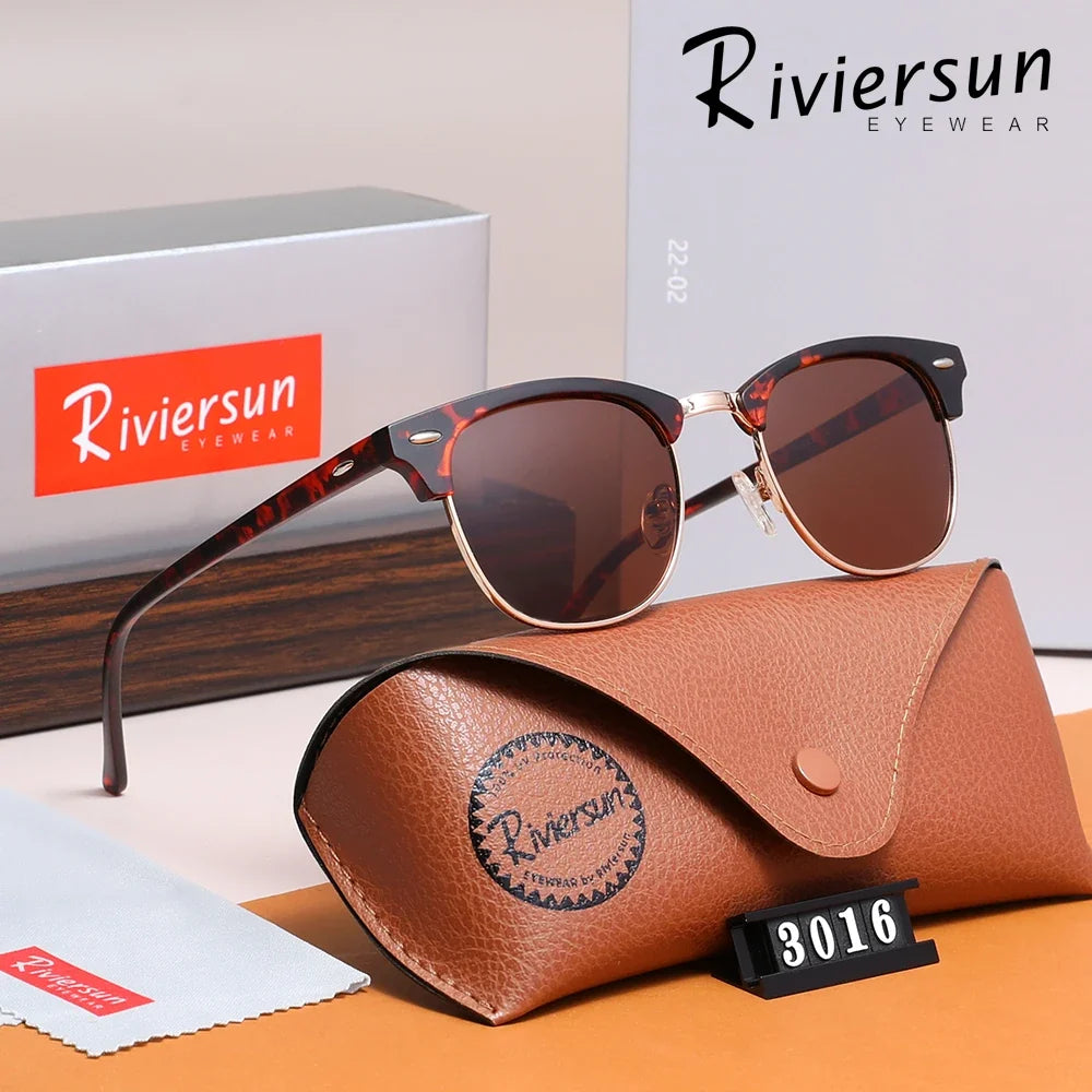 Sunglasses UV400 Polarized Square Frame – Unisex Outdoor Eyewear, TikTok Viral Fall 2026 Gift