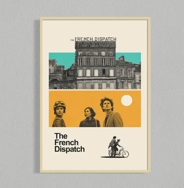 Retro Movie Poster Canvas Collage Mid Century Wall Art