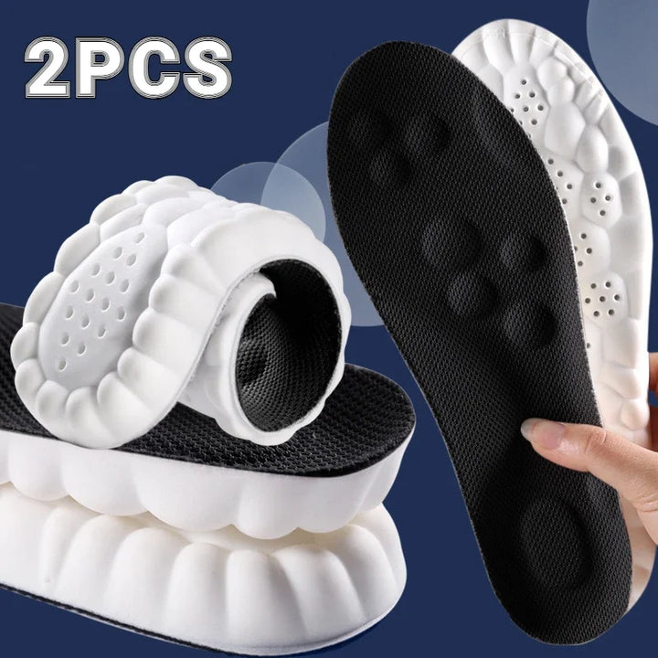 4D Massage Insoles – Ultra Soft Orthopaedic Insoles For Running Shoes, Arch Support, Back To School 2025 Comfort