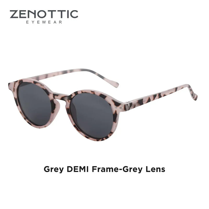 Polarized Sunglasses Round Retro Unisex Eyewear Summer 2026 Trend UV400 Protection