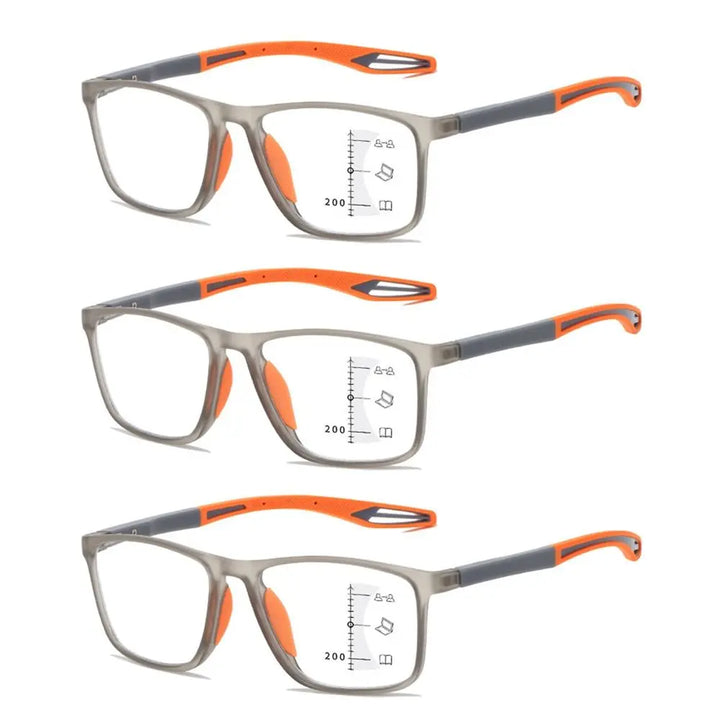 Anti-Blue Light Reading Glasses - Progressive Multifocal Eyewear, Ultra Light Frame, Back To School 2026