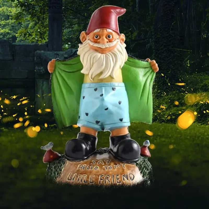 Garden Gnome Statue Outdoor Figurine Whimsical Garden Decor Summer 2026 Unique Backyard Decor
