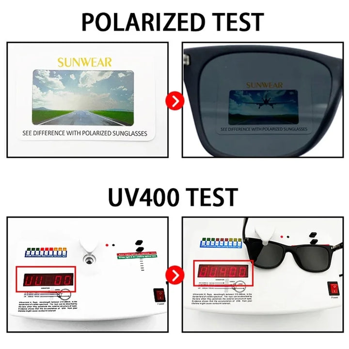 Night Vision Glasses PC Frame Polarized Sunglasses Fall 2026 Day Night Driving Vision Goggles
