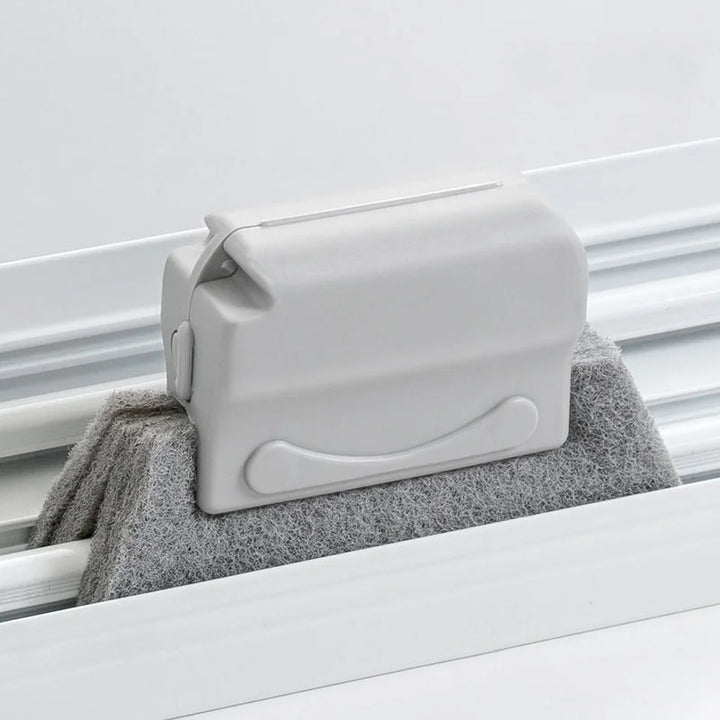 Household Cleaning Window Slot Brush - Kitchen Window Groove Cleaner Tool for Easy Cleaning