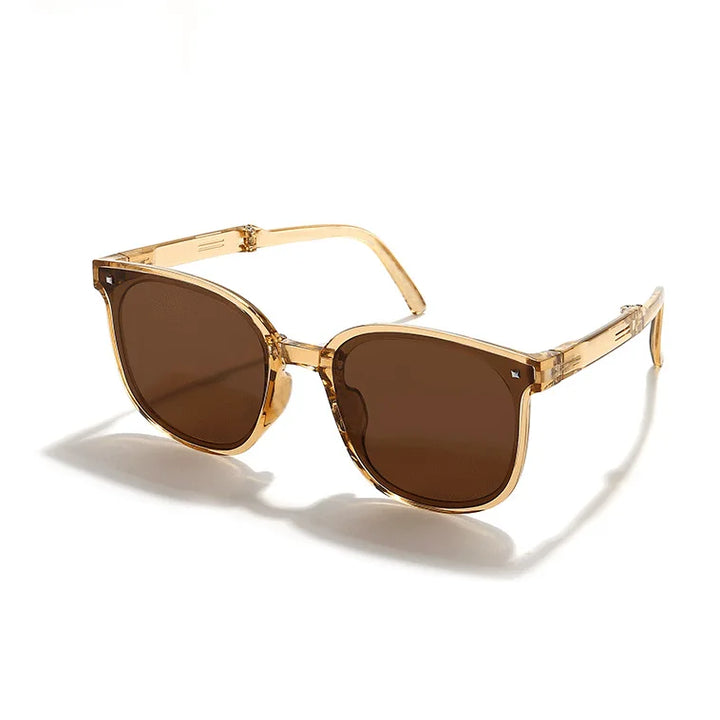 Folding Sunglasses Portable Sun Protection UV Blocking Eyewear Travel Fashion Accessory Summer 2026