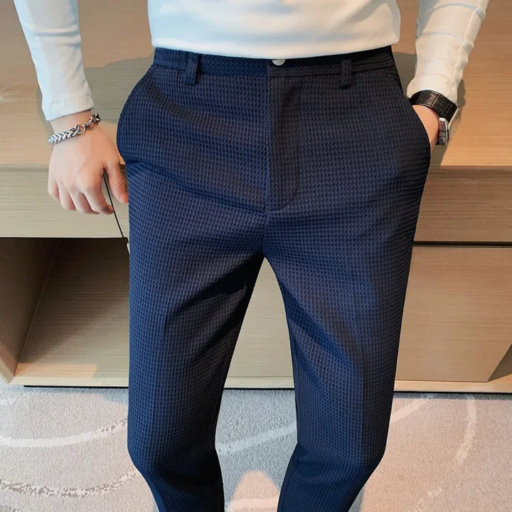 Elegant Plaid Men&