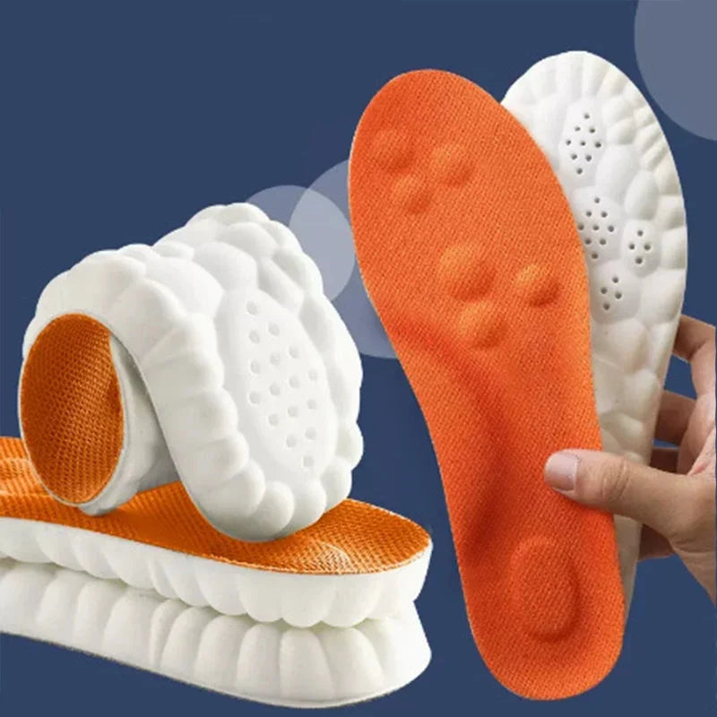 Sport Latex Insoles with Arch Support – Breathable Cushion Plantar Fascia Insole